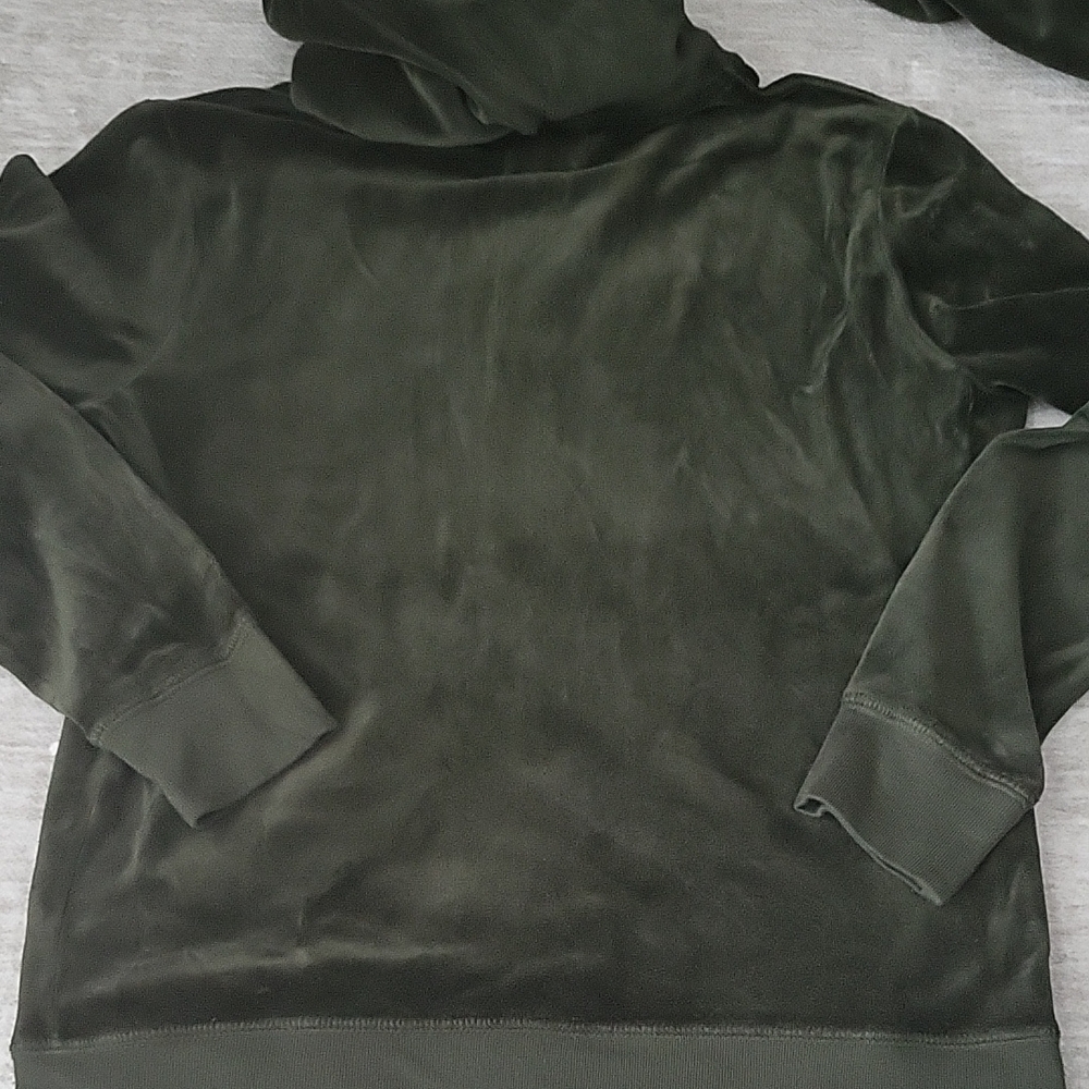 Juicy Couture Dark Olive Velour Set - Picture 7 of 7